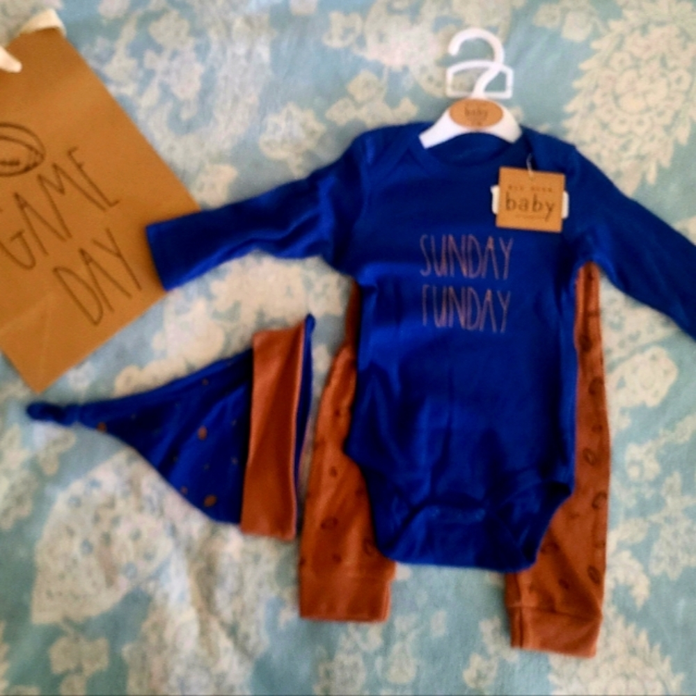 Rae Dunn Onesie Outfit 6-9mo